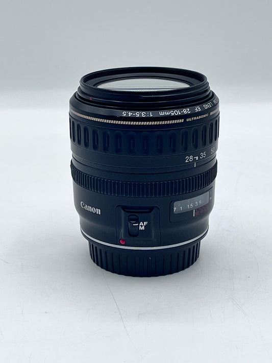 Canon Zoom Lens EF 28-105mm 1:3.5-4.5 Zoom W/Bottom Lens Cap