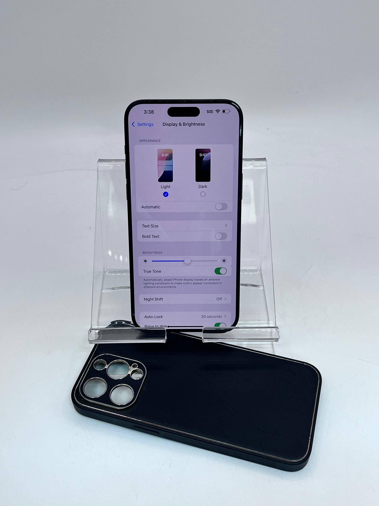 Apple iPhone 15 Pro Max A2849 NU663LL/A 256GB T-Mobile 100% BH - Black READ