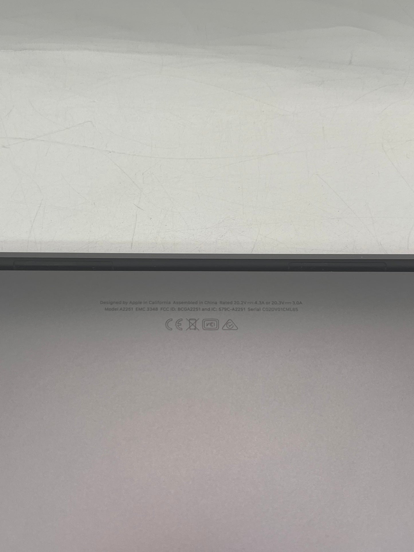 Apple MacBook Pro 13" A2251 2020 32GB RAM 512GB SSD Space Gray