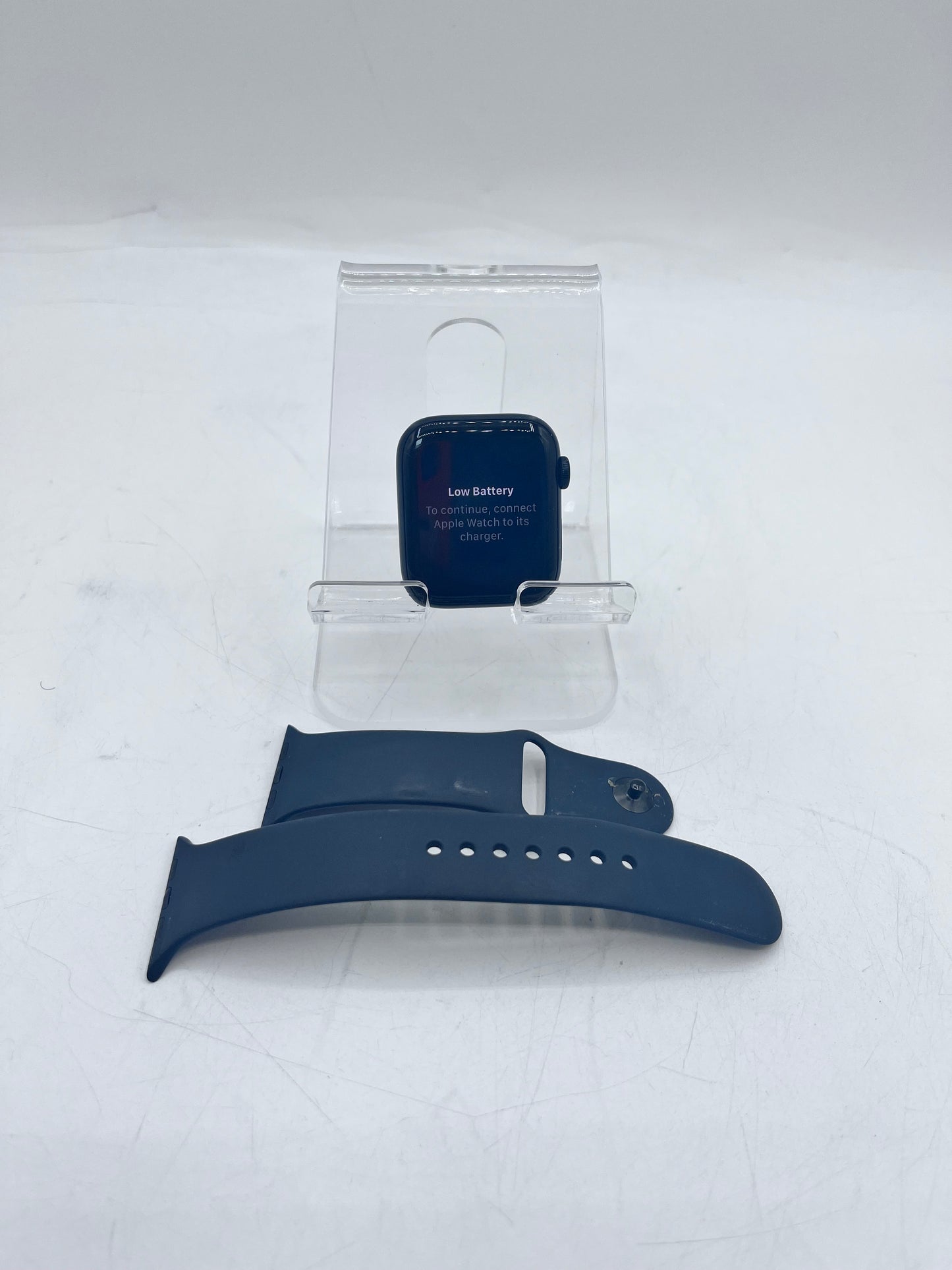 Unlocked Apple Watch SE 3 44MM Midnight Aluminum Midnight Sport Band MEPJ4LW/A 100% BH