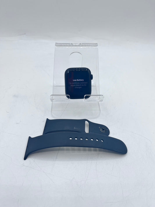 Unlocked Apple Watch SE 3 44MM Midnight Aluminum Midnight Sport Band MEPJ4LW/A 100% BH