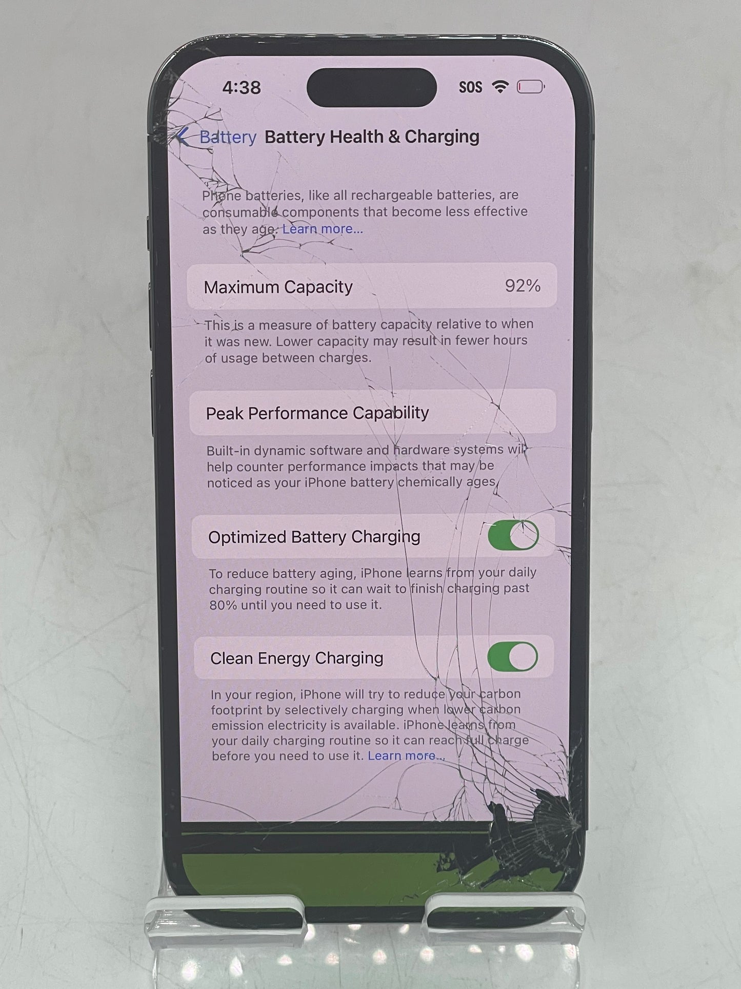 Unlocked Apple iPhone 14 Pro 256GB - A2650 NQ1D3LL/A - Purple