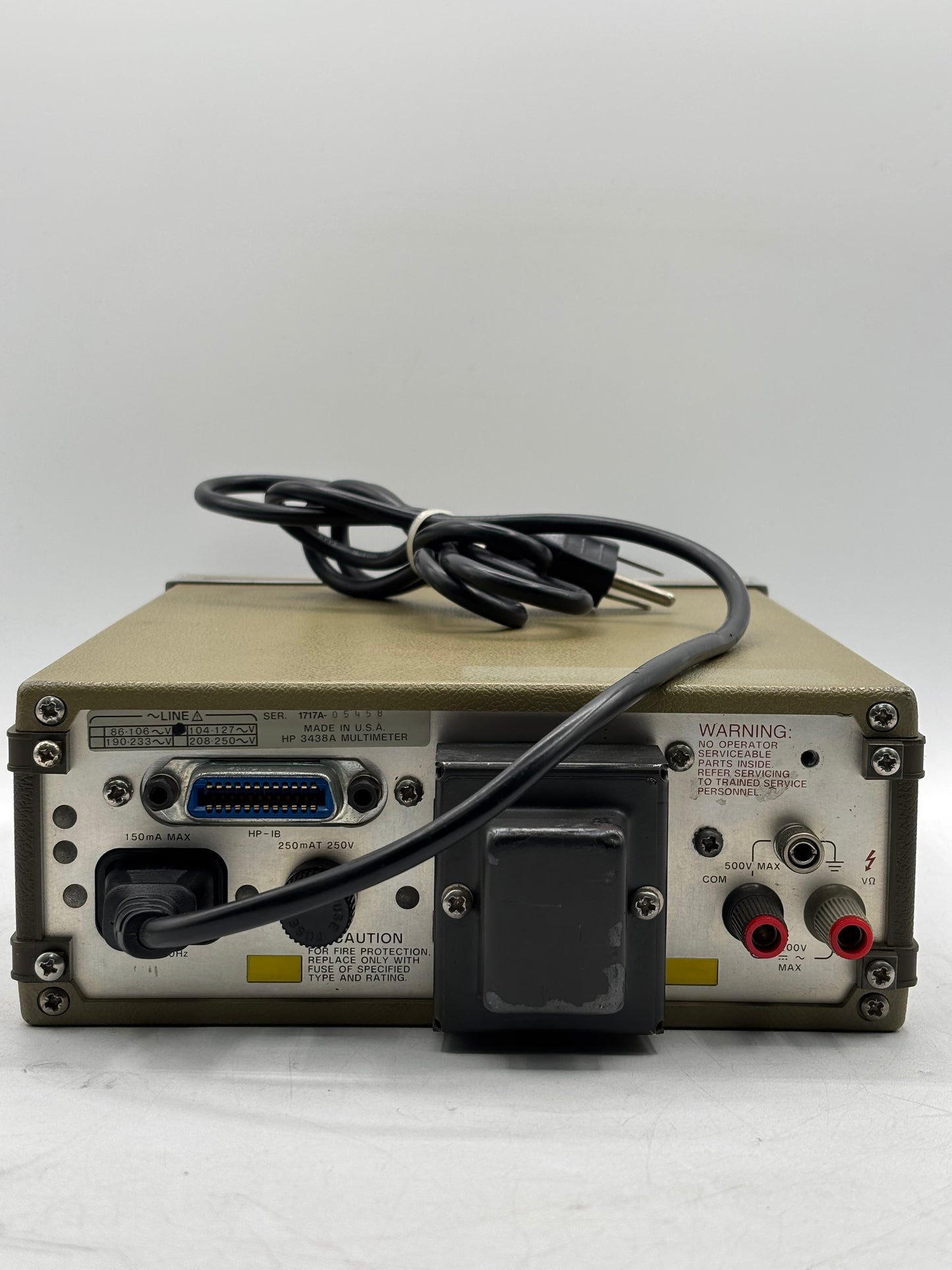 Hewlett Packard HP 3438A Digital Multimeter Tested (FREE SHIPPING)