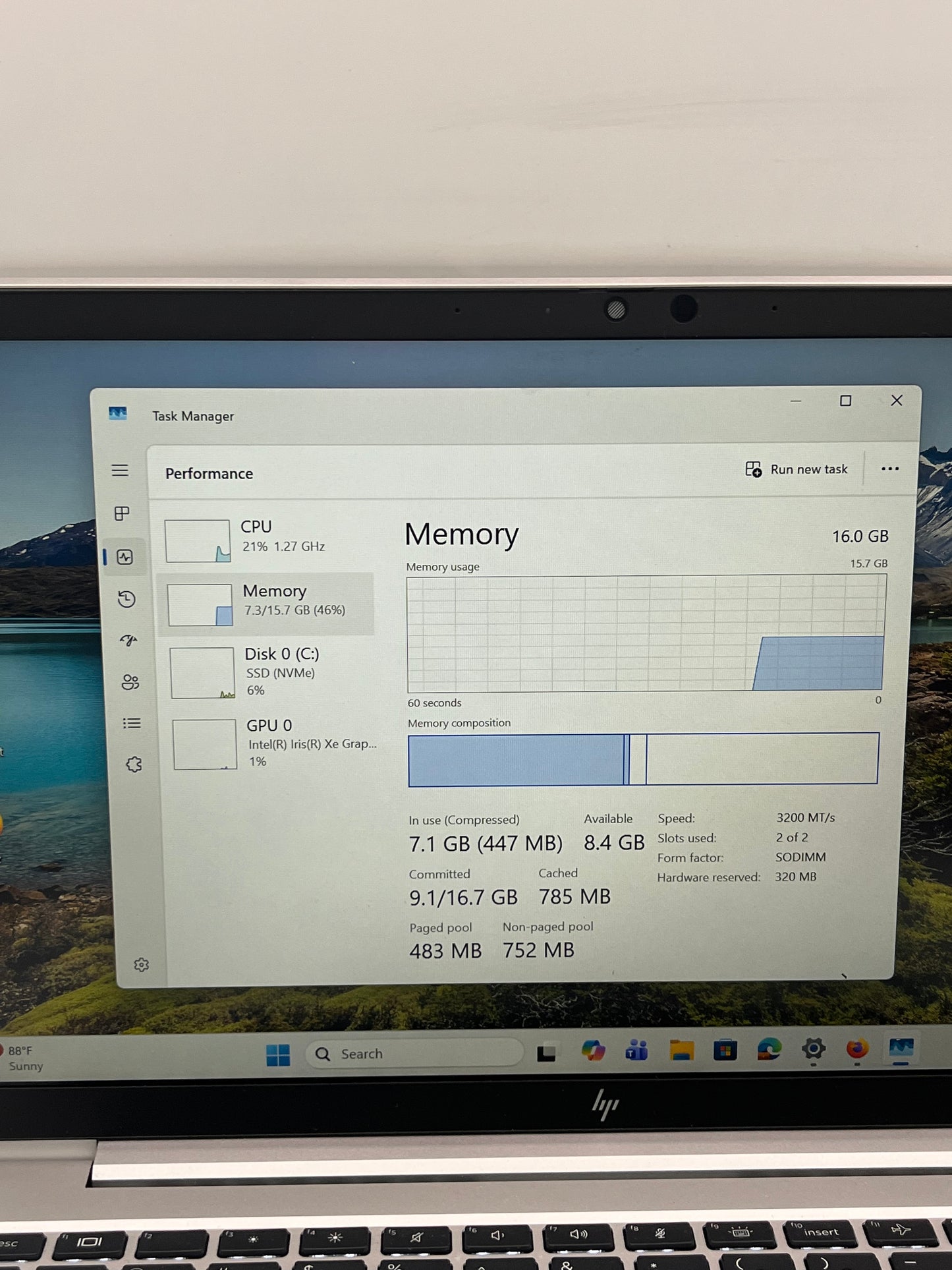 HP EliteBook 840 G8 14" Intel Core i5-1145G7 2.60GHz 16GB RAM 512GB SSD