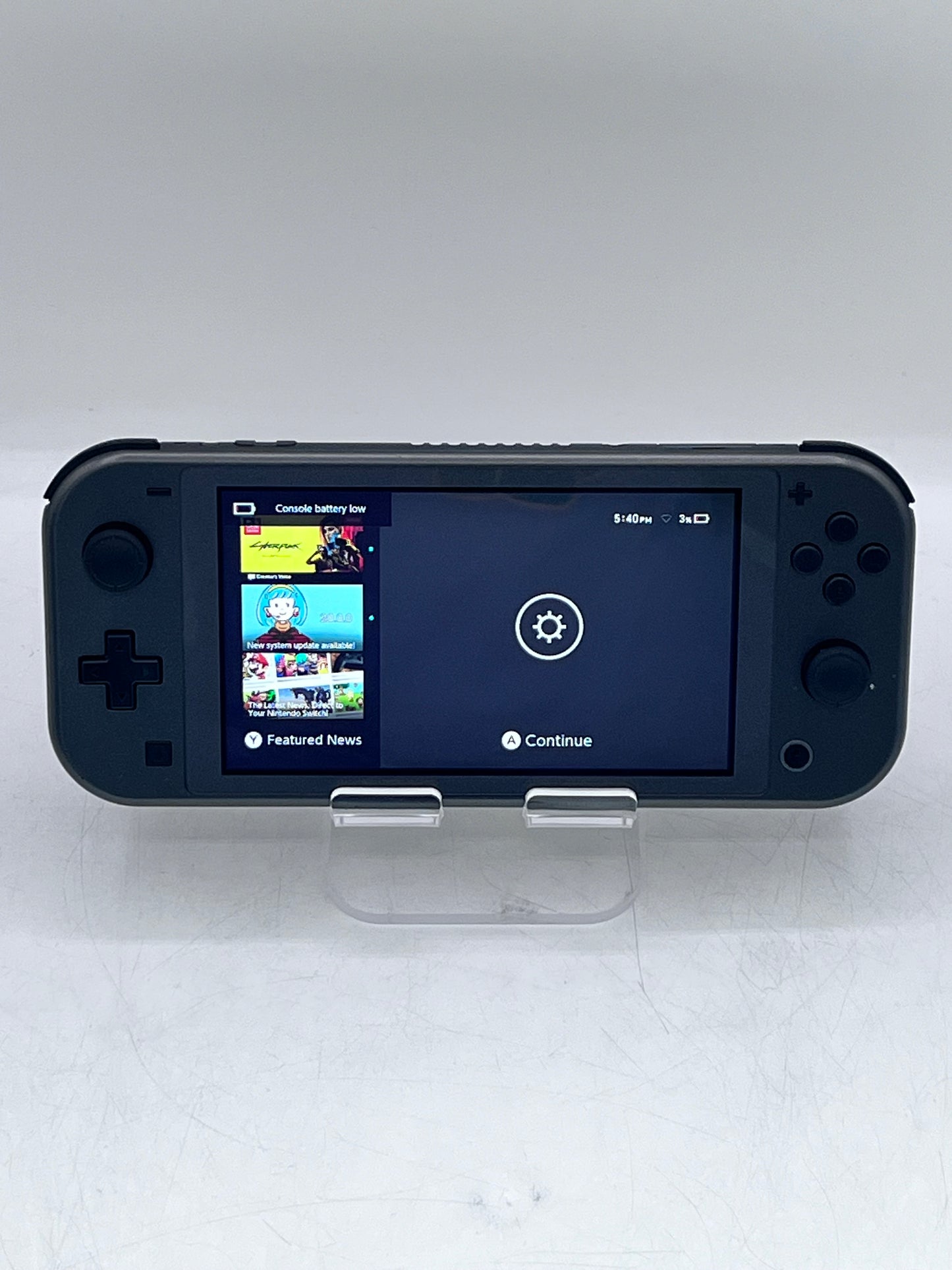 Nintendo Switch Lite Pokémon Dialga HDH-001- Gray - Fully Functional