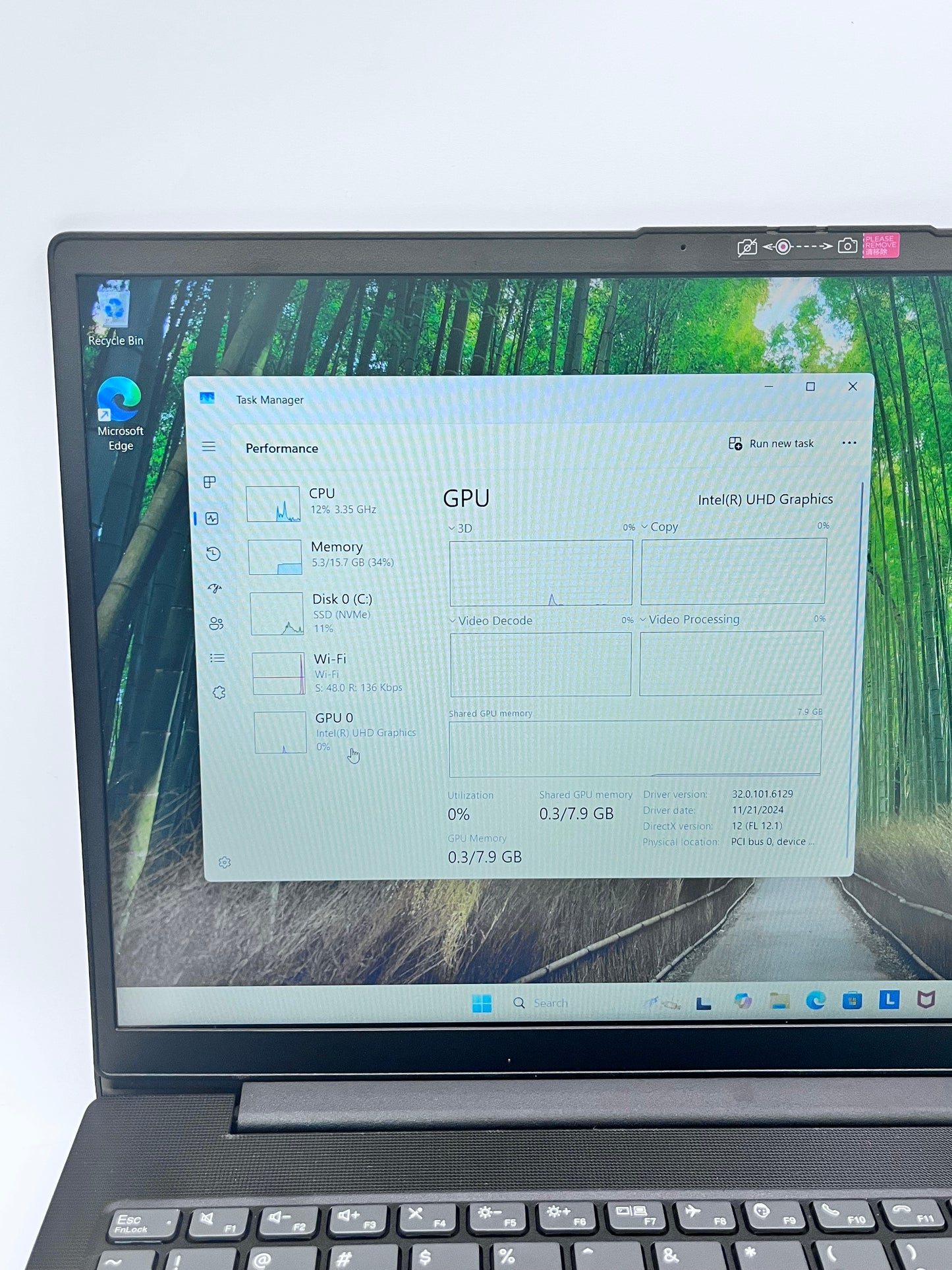 2025 Lenovo V15 G4 15.6" i7-13620H 16GB 512GB - Black