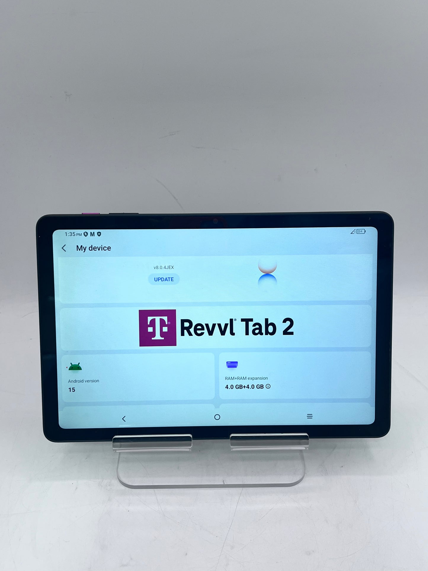 T-Mobile REVVL Tab 2 5G 64GB Black – WiFi + Cellular - Excellent Free Shipping
