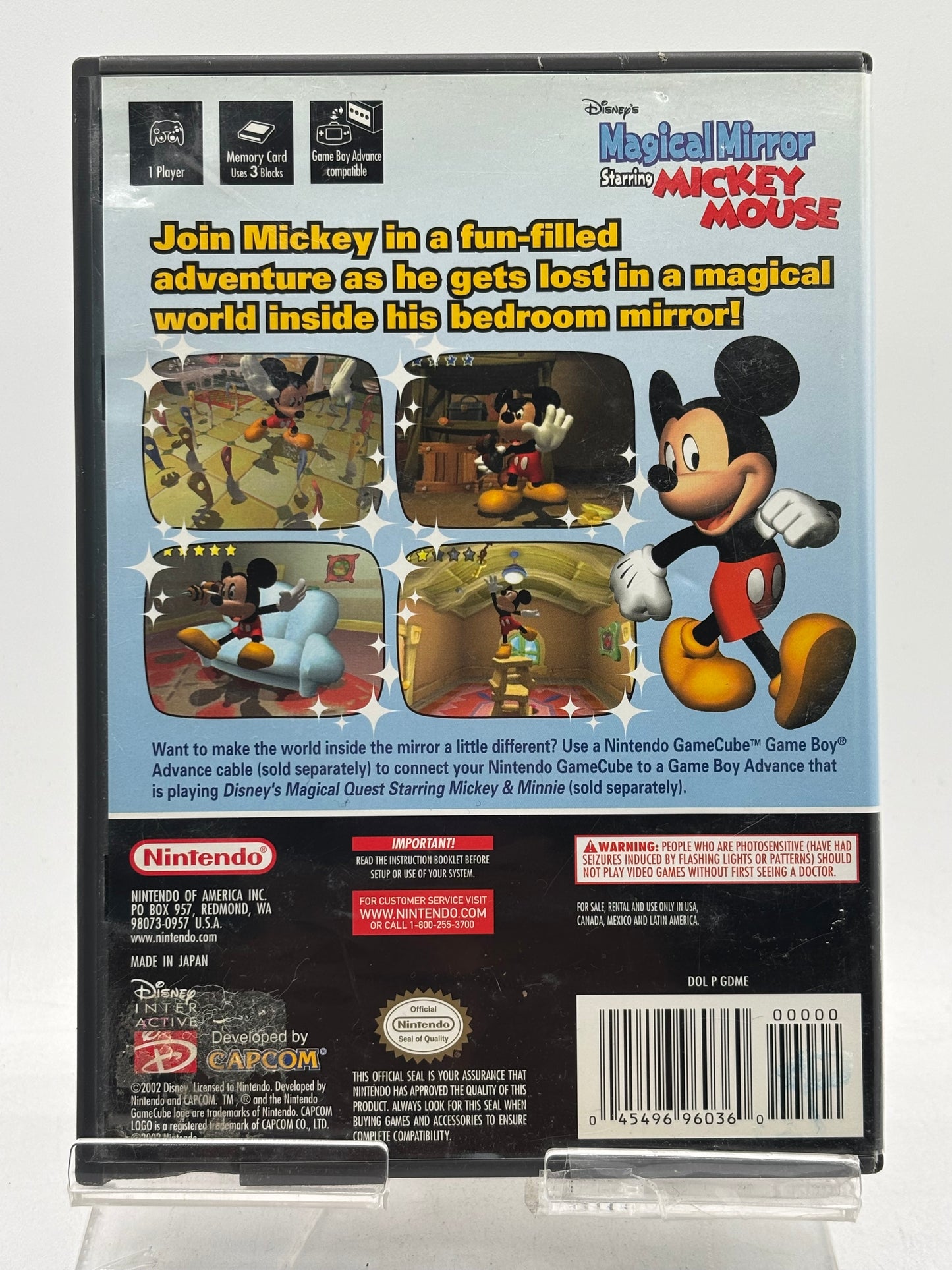 Disney's Magical Mirror Starring Mickey Mouse--GameCube (FREE SHIPPING)