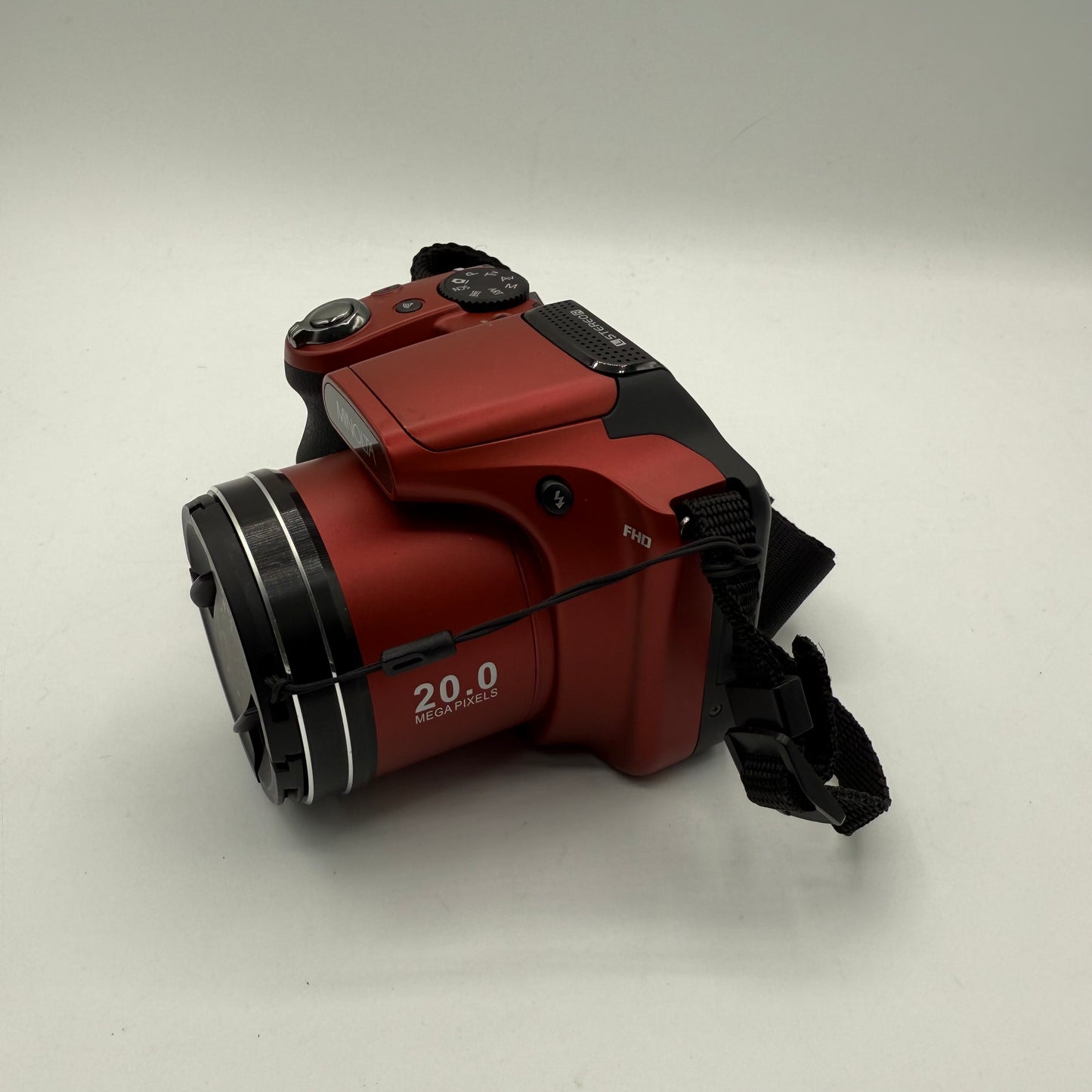 Minolta MN35Z 20MP 35X Optical Zoom Digital Camera Red Tested