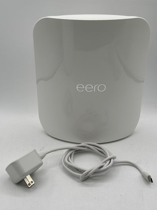 Eero Max 7 Tri-Band Mesh Wi-Fi 7 Smart Wifi Router 10Gbps Ethernet, White (FREE SHIPPING)