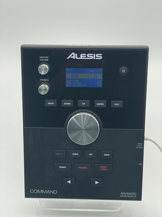 Alesis Command Advanced Drum Module - 74 Kits, 671 Sounds, USB Input - Working