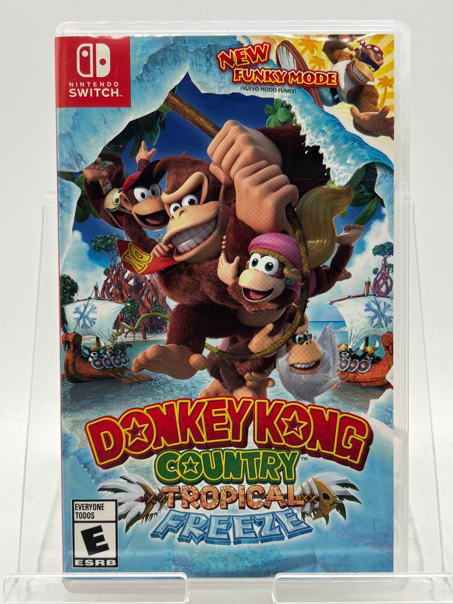 Donkey Kong Country Tropical Freeze Nintendo Switch - Used With Box