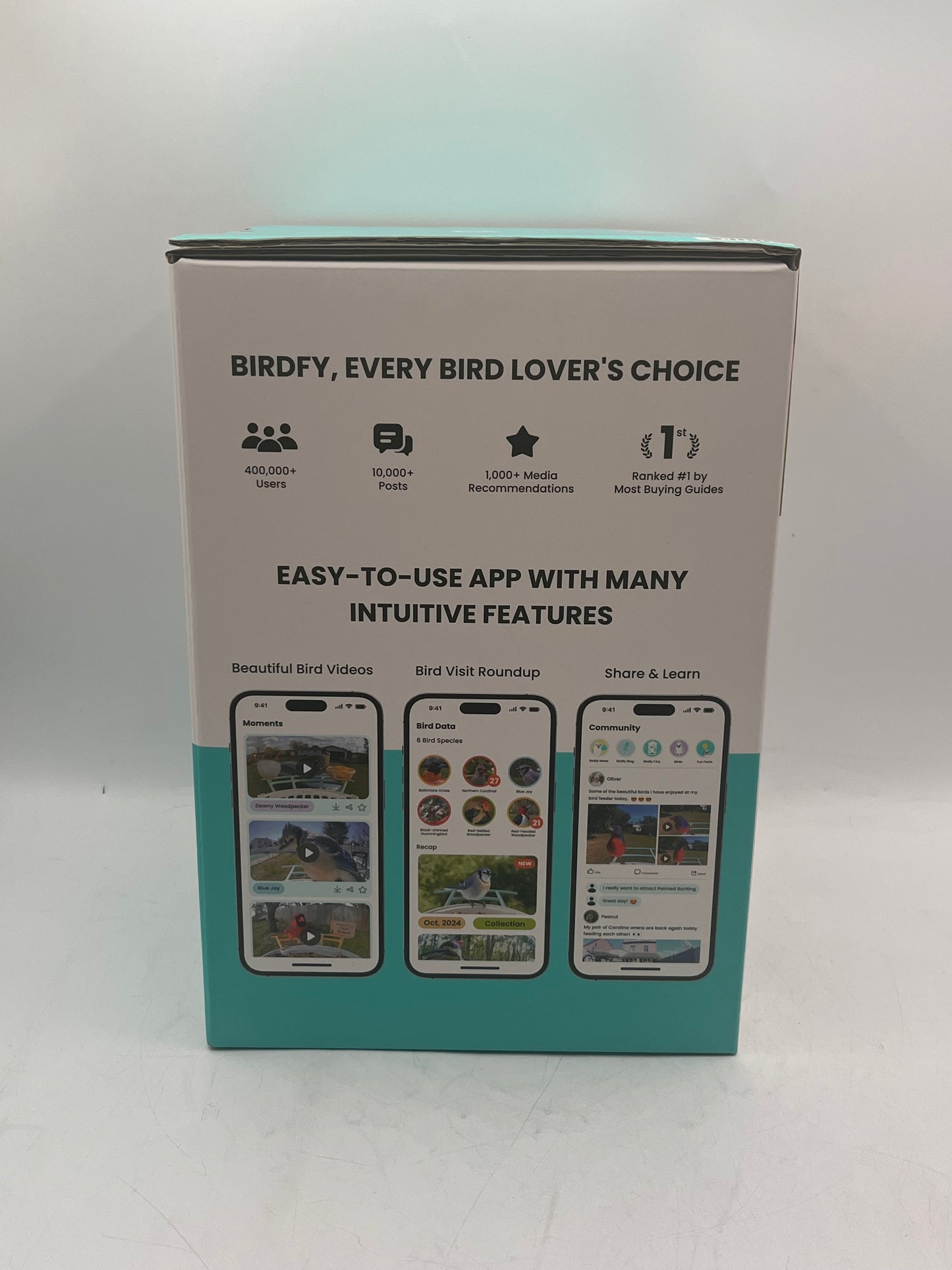 NETVUE Birdfy AI Smart Bird Feeder with Rechargeable Camera AI Auto Capture Free Shipping