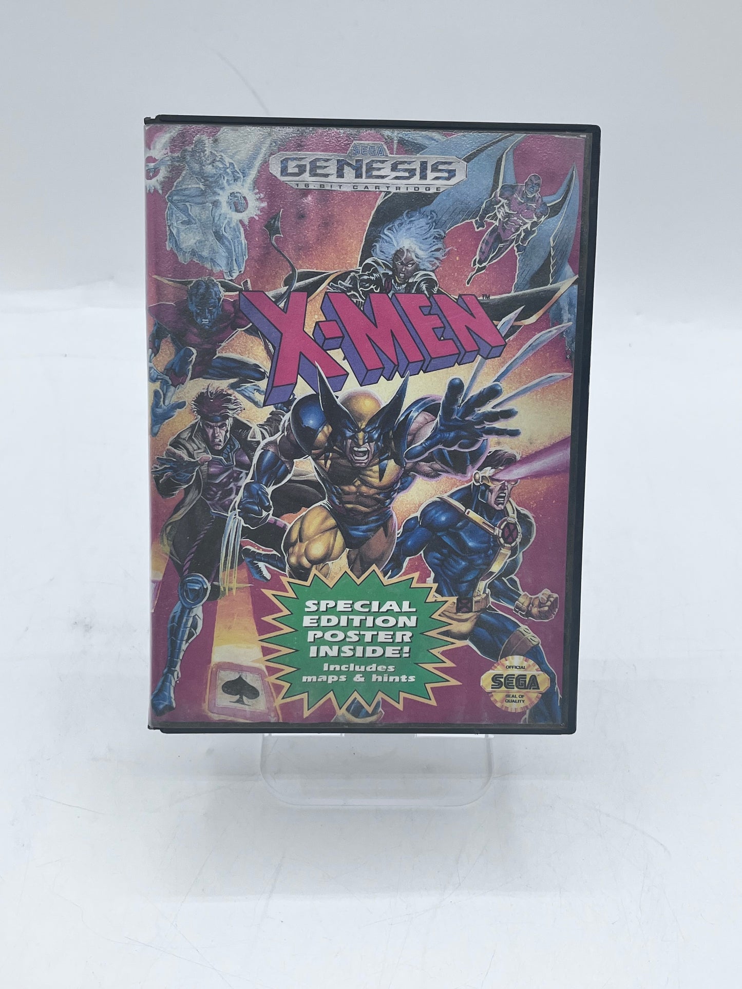 Sega Genesis X-MEN SPECIAL EDITION Video Game Black Free Shipping!