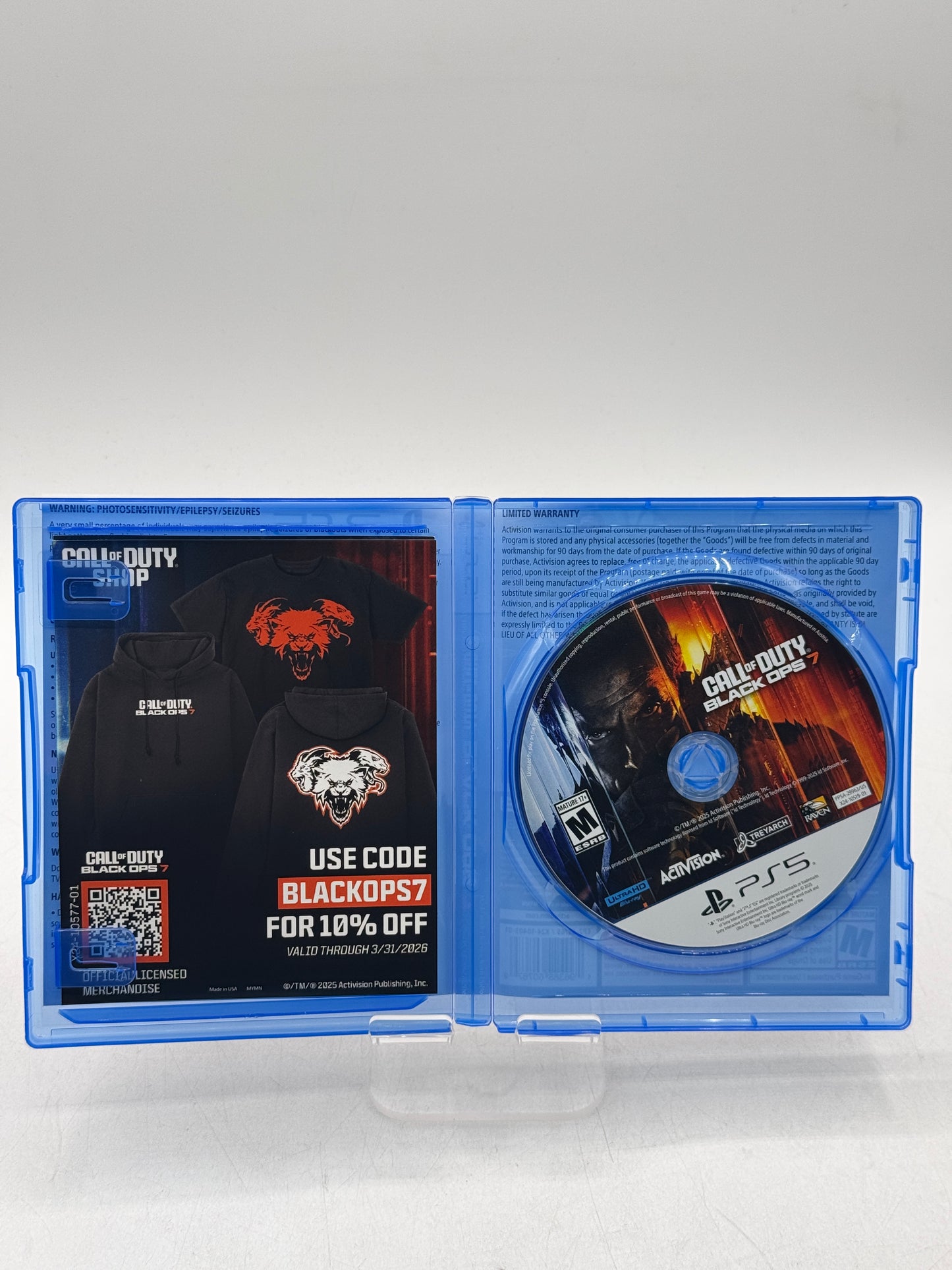 Call Of Duty: Black Ops 7 (Sony PlayStation 5 PS5, 2025) Free Shipping