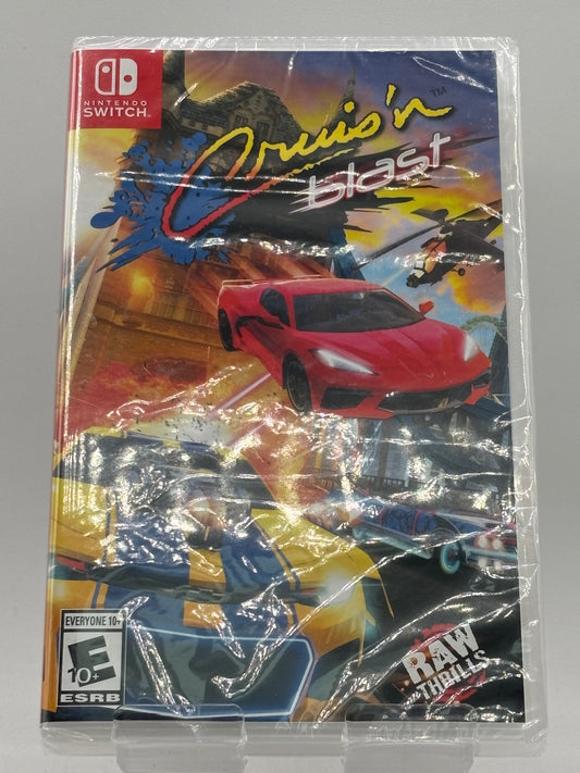 Nintendo Switch--Cruis'n Blast--NEW IN BOX