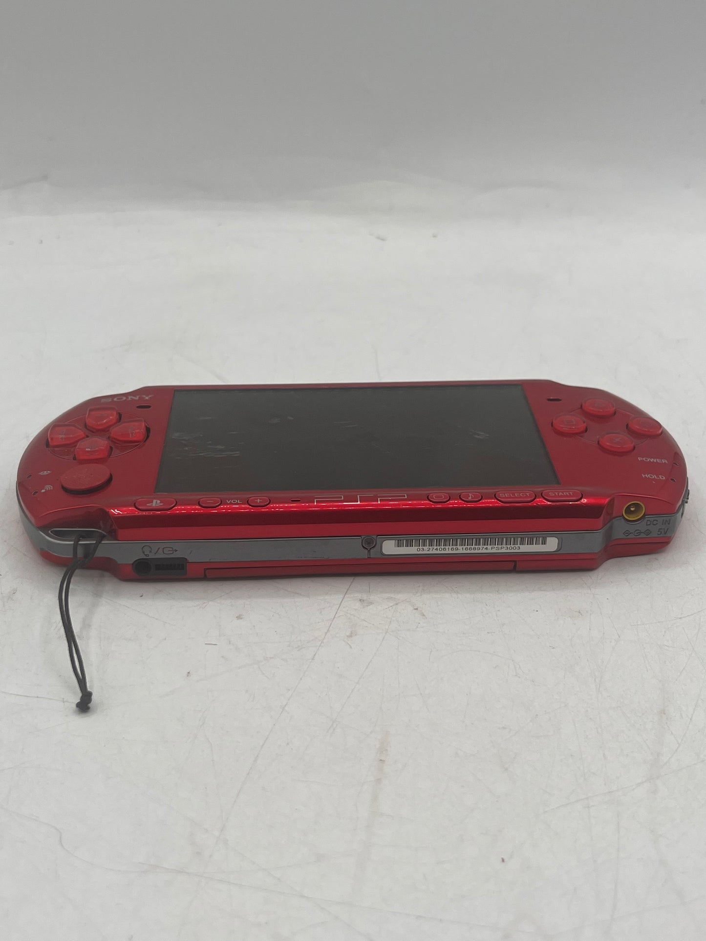 Sony PSP-3000 Handheld Video Game System - Red Parts