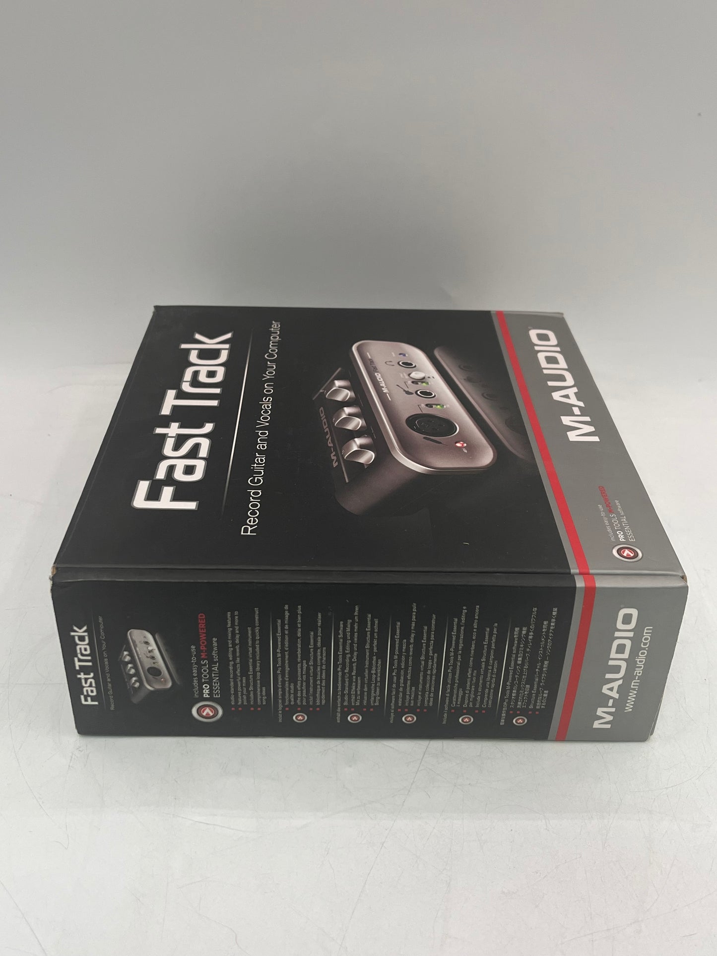 M-AUDIO Fast Track Digital Audio Recording Interface ML03-00454 Gray