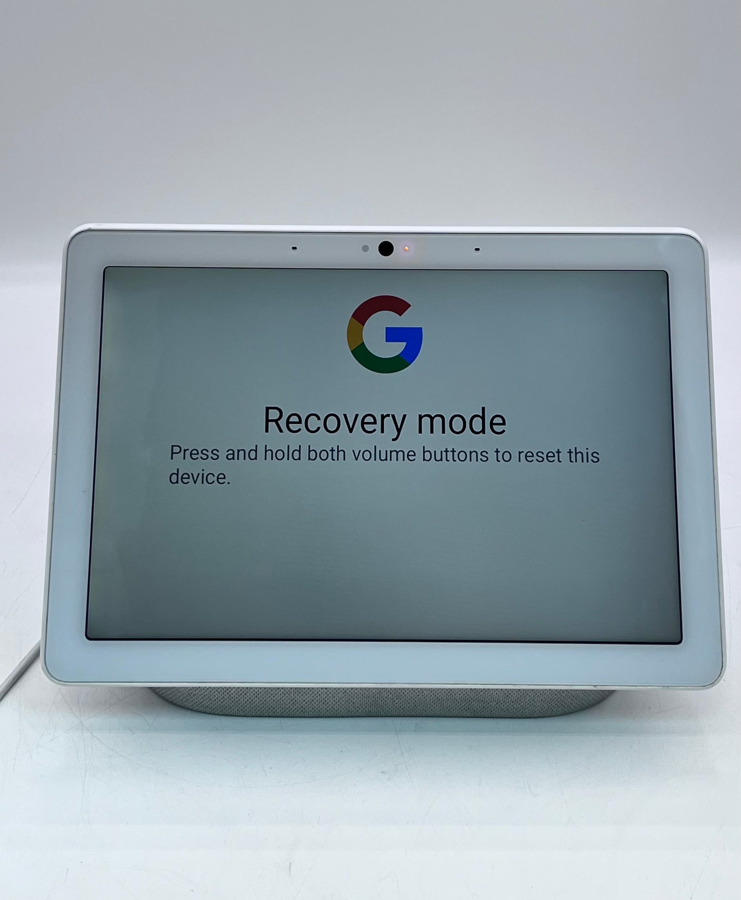 Google Nest Hub Max 10 in With AC Adapter