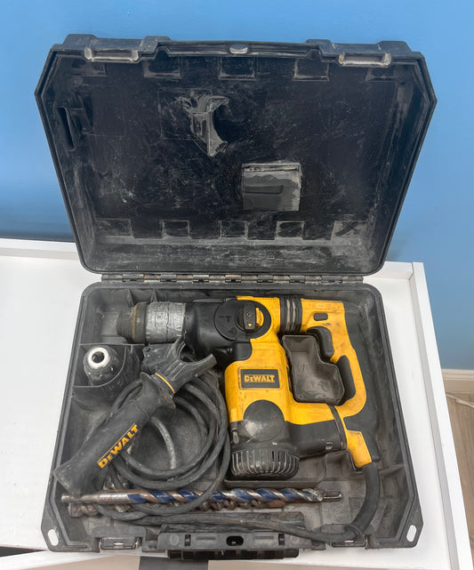 DeWalt D25324K 1" Heavy Duty SDS Rotary Hammer Kit w/Case and Extras Free Shipping
