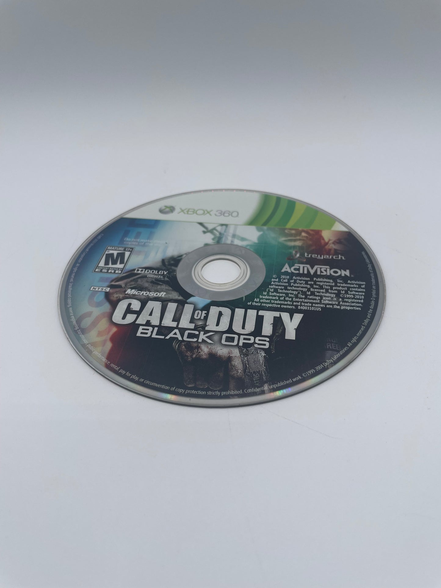Xbox 360 Call of Duty Black Ops Game - Complete with Box & Tested