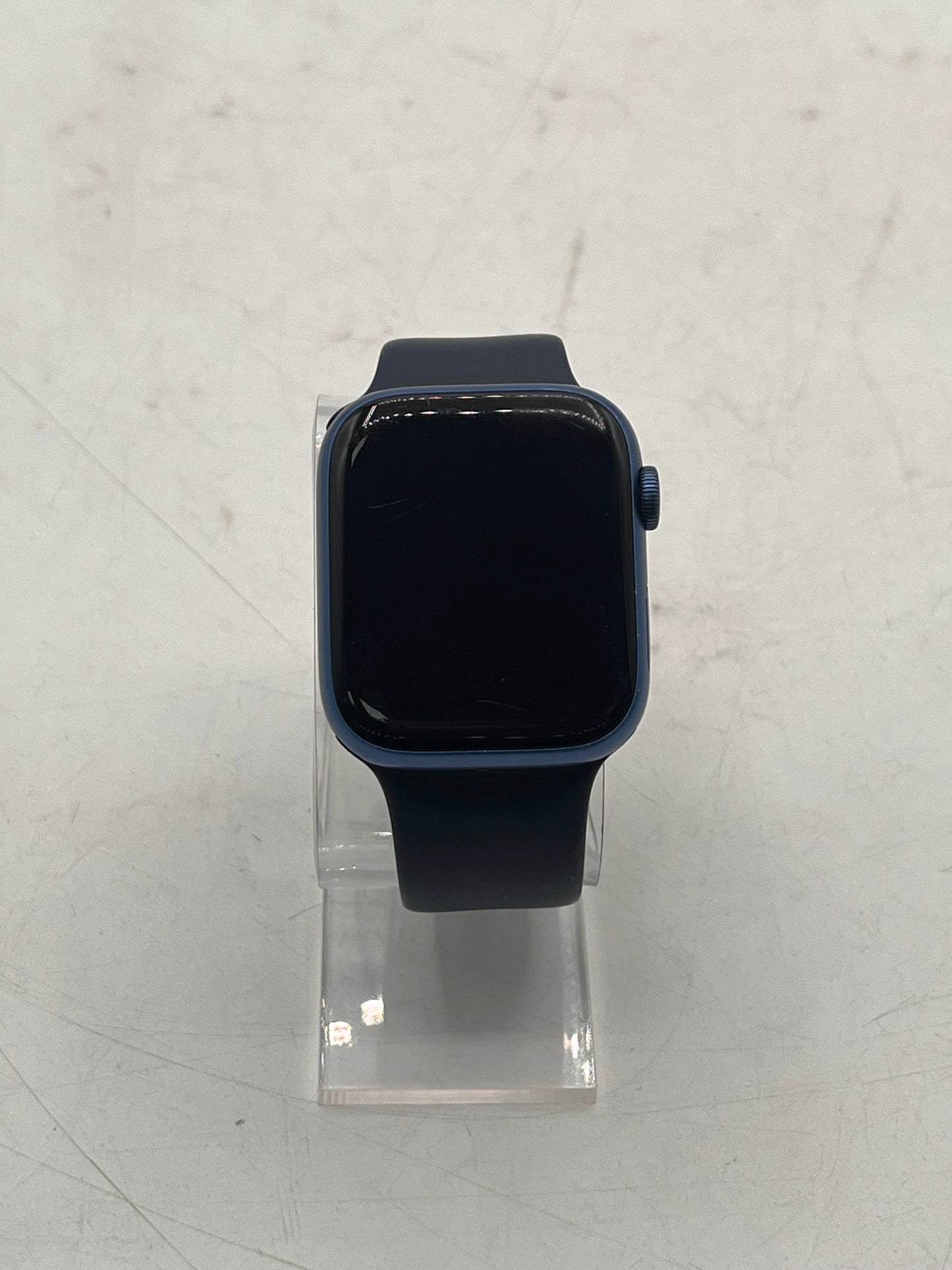 Apple Watch Series 7 Cellular A2477 45mm Midnight Aluminum GPS + Cellular - Blue