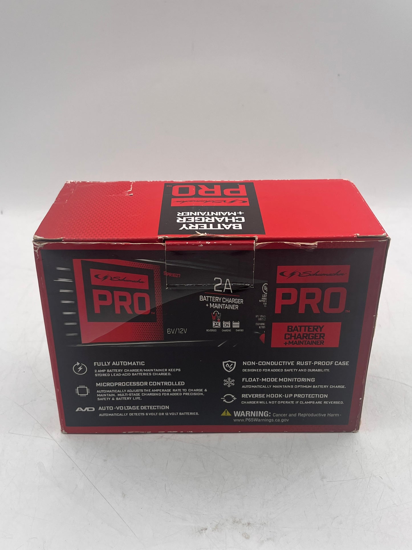 SCHUMACHER PRO 2A 6V/12V Battery Charger and Maintainer SPR1627