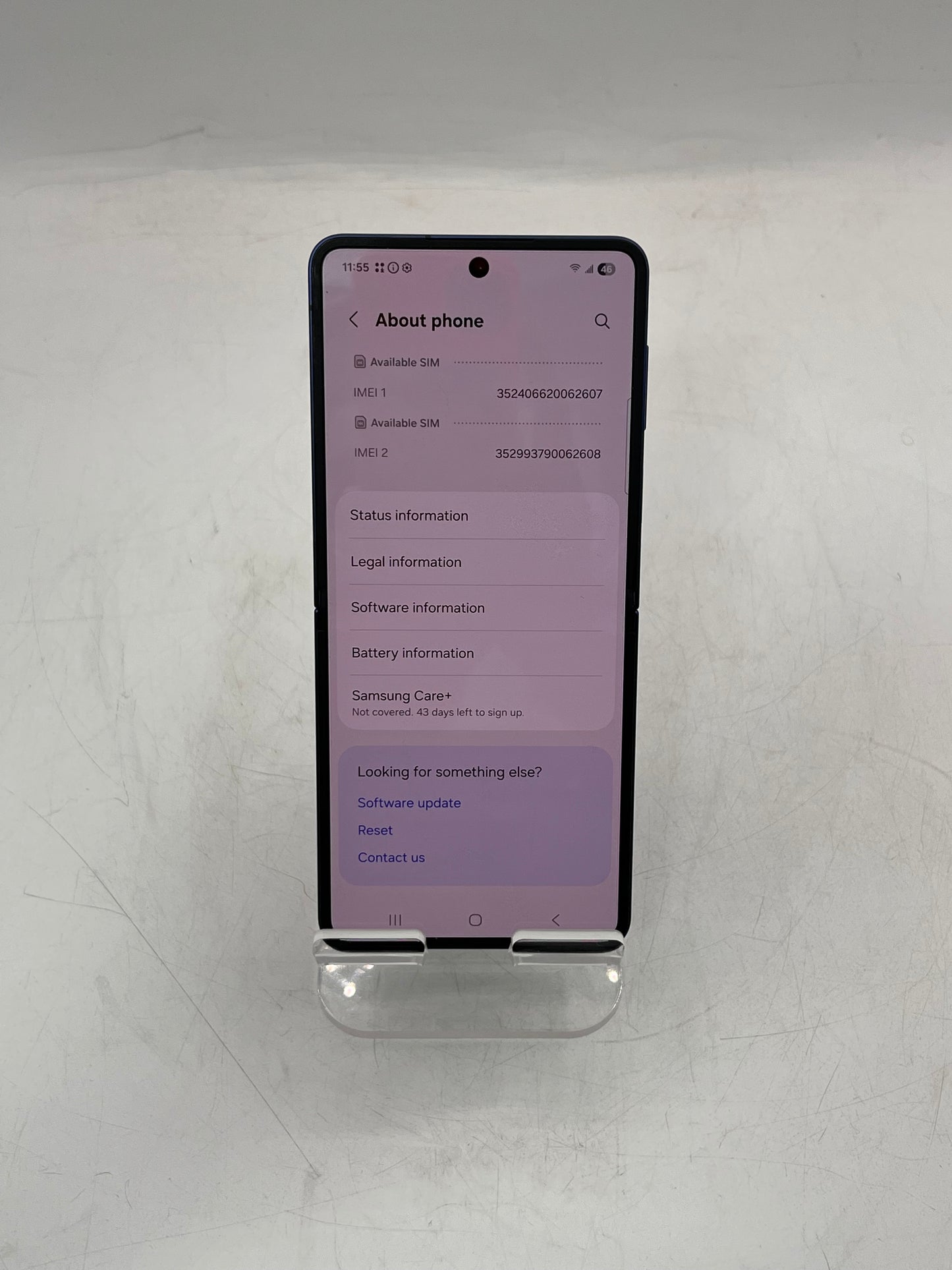 Factory Unlocked Samsung Galaxy Z Flip7 12GB RAM 256GB SM-F766U1 Blue Shadow