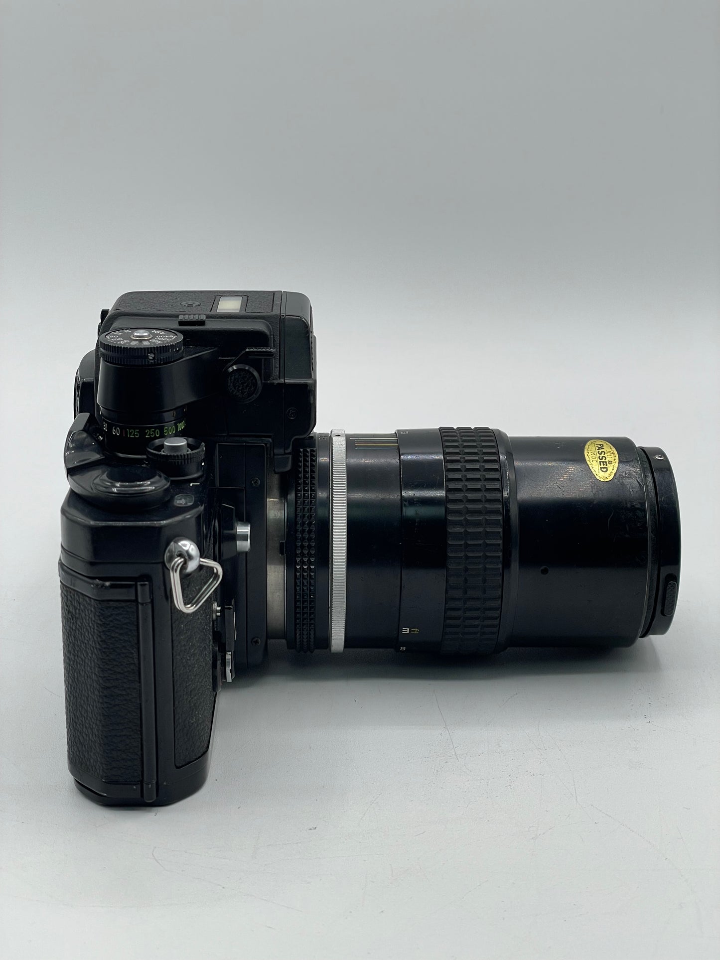 Nikon F2AS 35mm Film SLR Camera with Nikkor-Q Auto 135mm f/3.5 lens