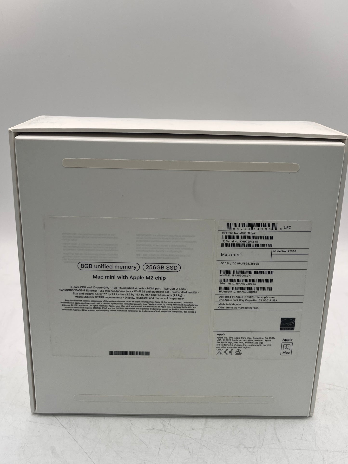 2023 Apple Mac Mini M2 8GB 256GB A2686 MMFJ3LL/A Silver Tested Free Shipping