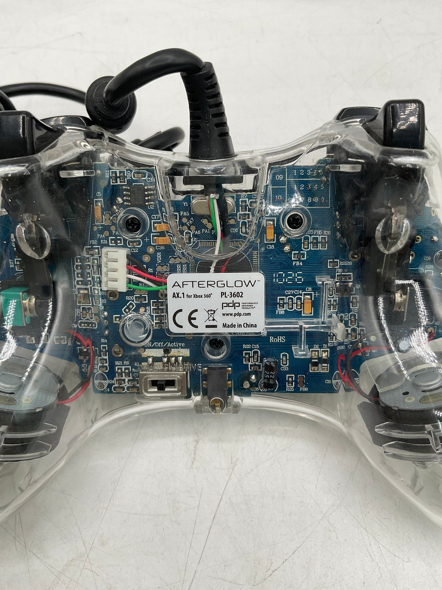 Microsoft Xbox 360 Wired Controller - Transparent