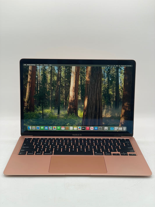 Apple MacBook Air 13" 2020 Rose Gold Intel Core i5 1.1 GHz, 256GB Small Crack