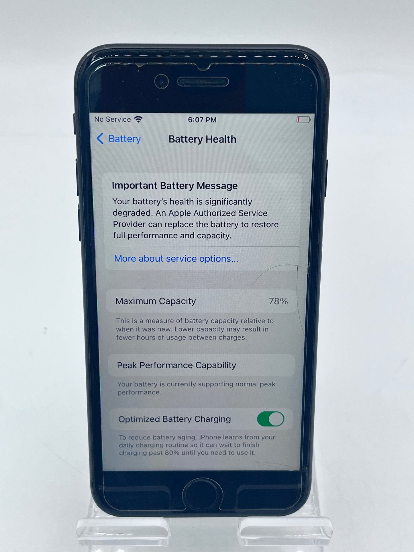 Unlocked Apple iPhone 8 64GB A1905 MQ6Y2LL/A - Space Gray