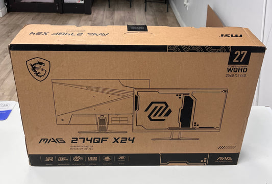 MSI 27" WQHD Gaming Monitor MAG 274QF X24 240Hz Rapid IPS AMD Adaptive Sync