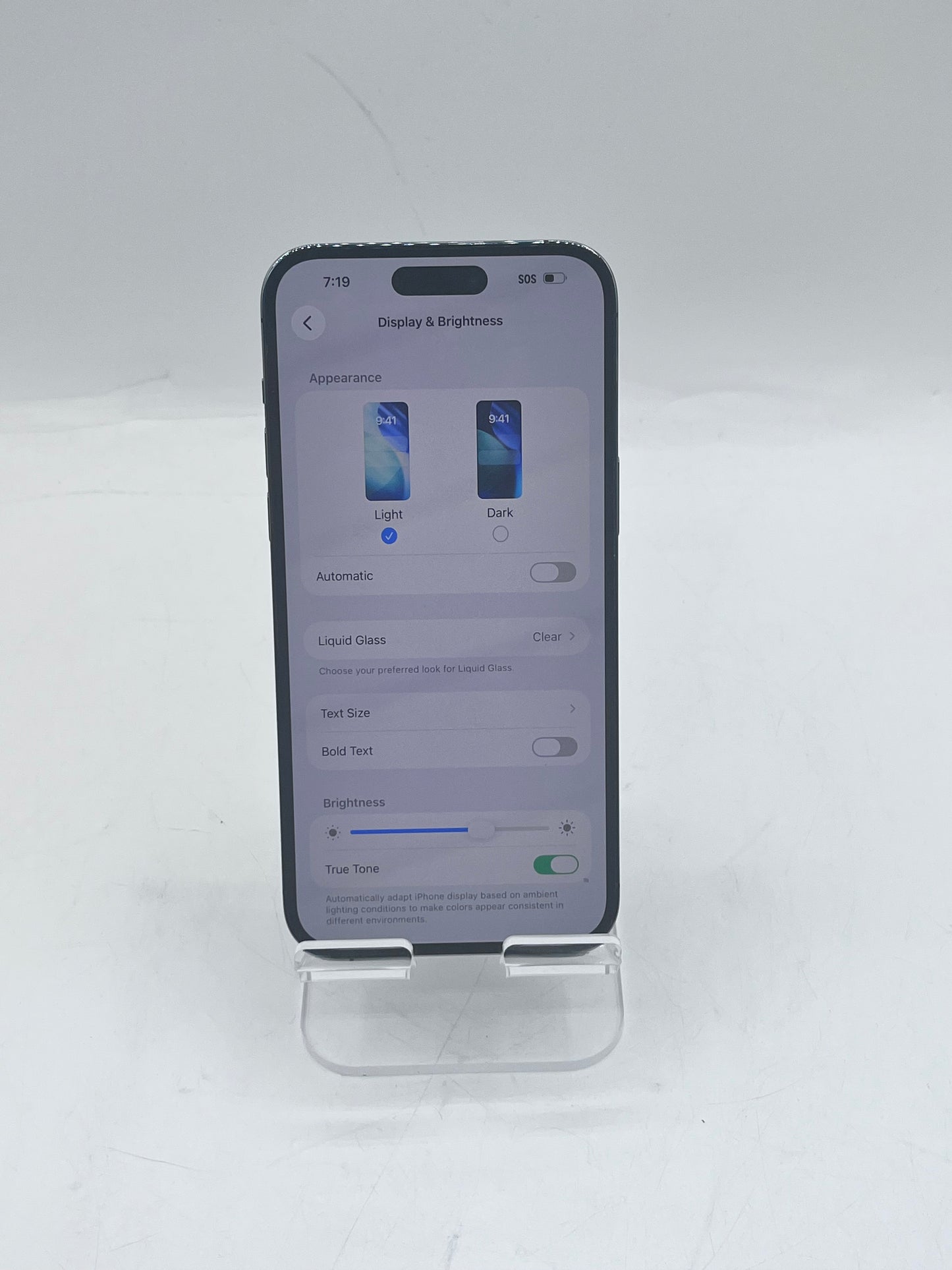 Unlocked Apple iPhone 14 Pro Max A2651 MQ8R3LL/A 128GB Purple CRACKED BACK
