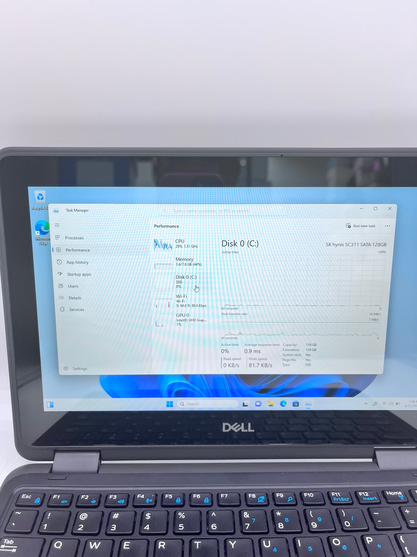 Dell Latitude 3190 Intel Pentium N5030 4GB  128GB - Silver