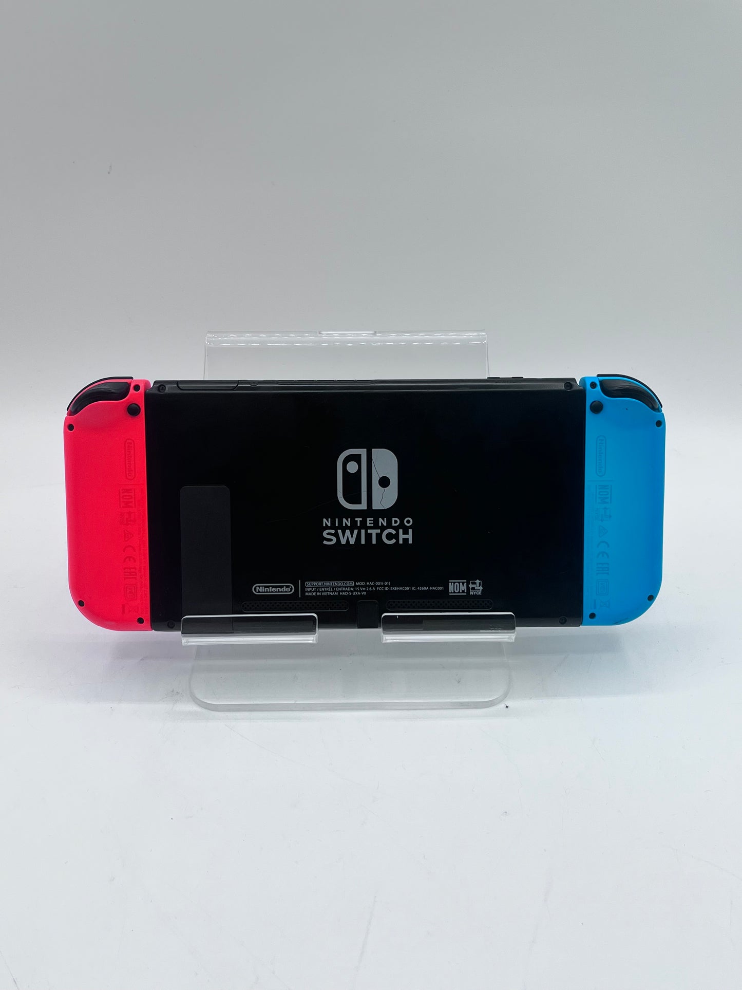 Nintendo Switch HAC-001 2017  32GB Console with Red/Blue Joycons - Black