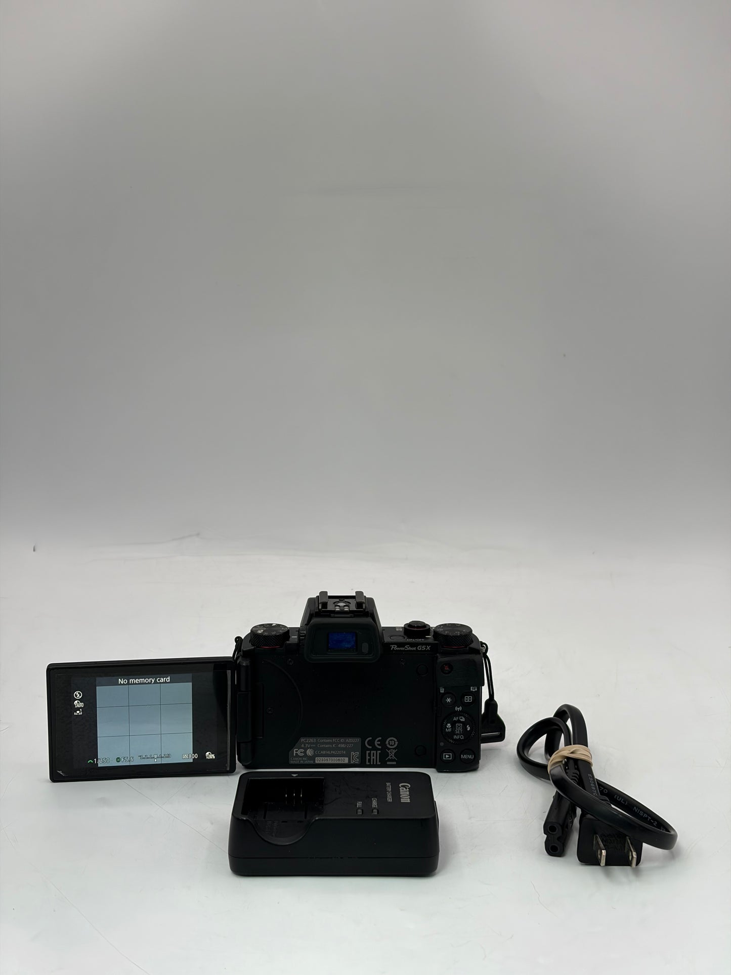 Canon PowerShot G5 X 20.2MP Compact Digital Camera 4.2x Zoom Wi-Fi Black