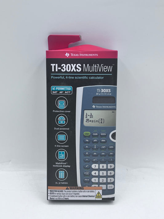 Texas Instruments TI-30XS MultiView Powerful Scientific Calculator Free Shipping NEW