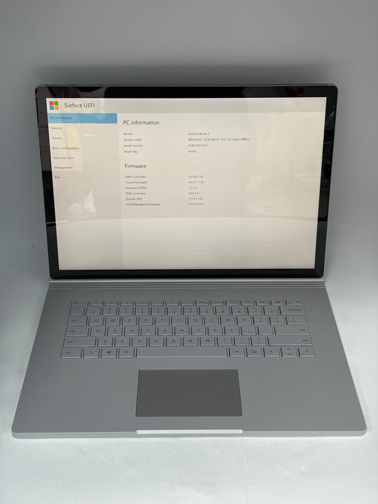 Microsoft Surface Book 3 1899 2020 16-inch Core i7 10th Gen 16GB 256GB Laptop