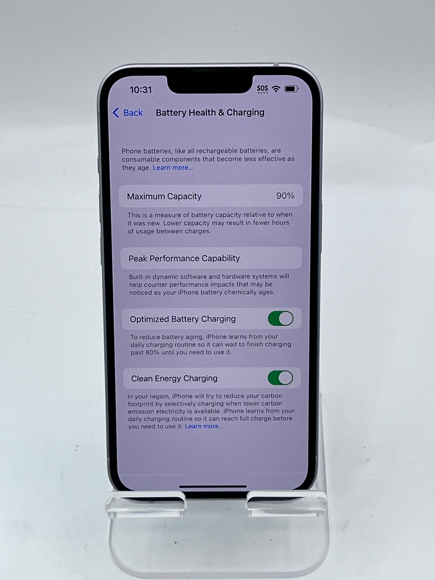 Unlocked Apple iPhone 14 6.1" MPUX3LL/A A2649 128GB 6GB - Purple Excellent Condition