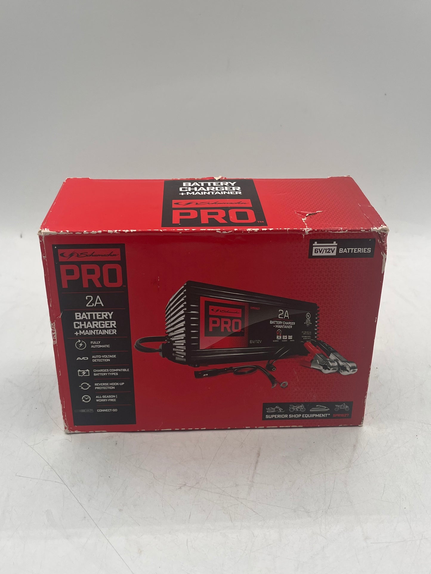 SCHUMACHER PRO 2A 6V/12V Battery Charger and Maintainer SPR1627