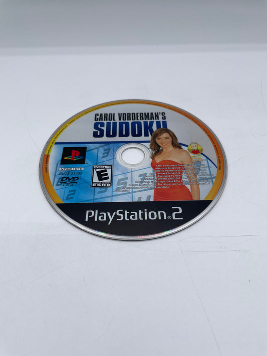 Carol Vorderman's Sudoku Playstation 2 Video Game - Disc Only