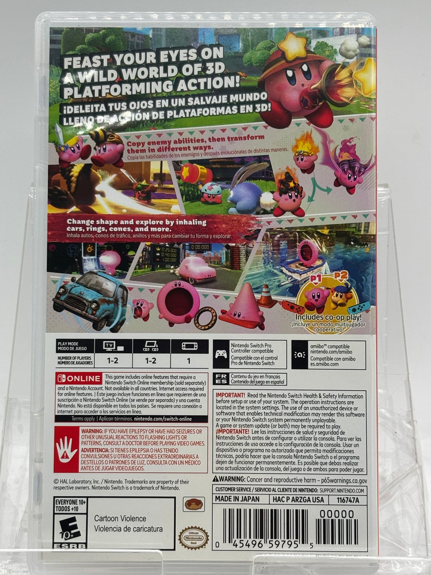 Kirby and the Forgotten Land, Nintendo Switch (FREE SHIPPING)