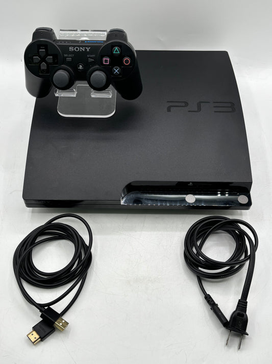 Sony PlayStation 3 Slim CECH-2501B 320GB With Controller, Black (FREE SHIPPING)