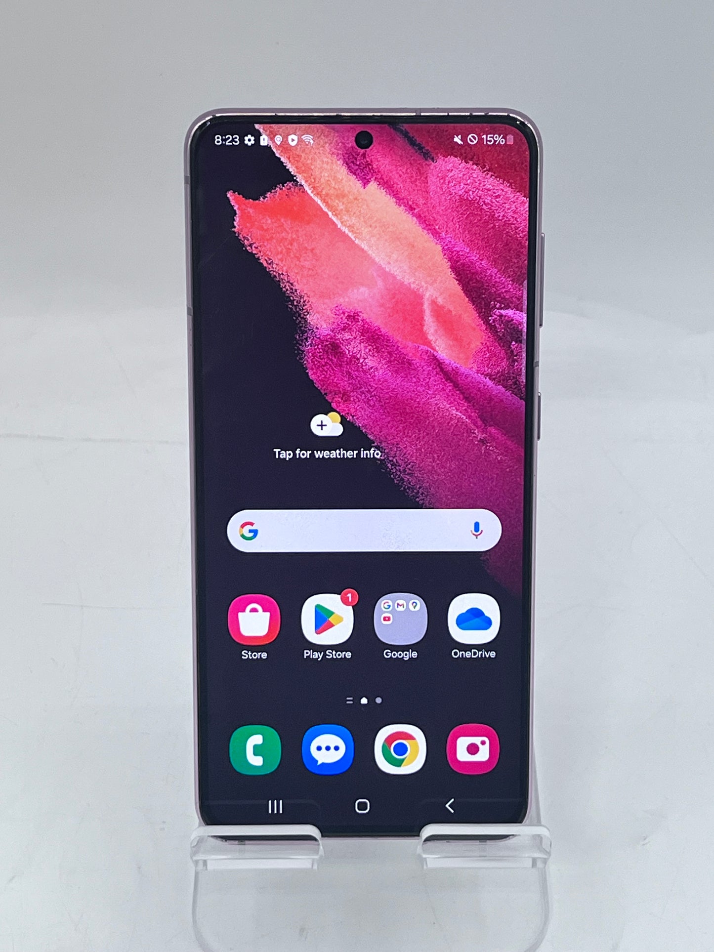 Unlocked Samsung Galaxy S21 SM G991U 128GB Phantom Pink Great Condition