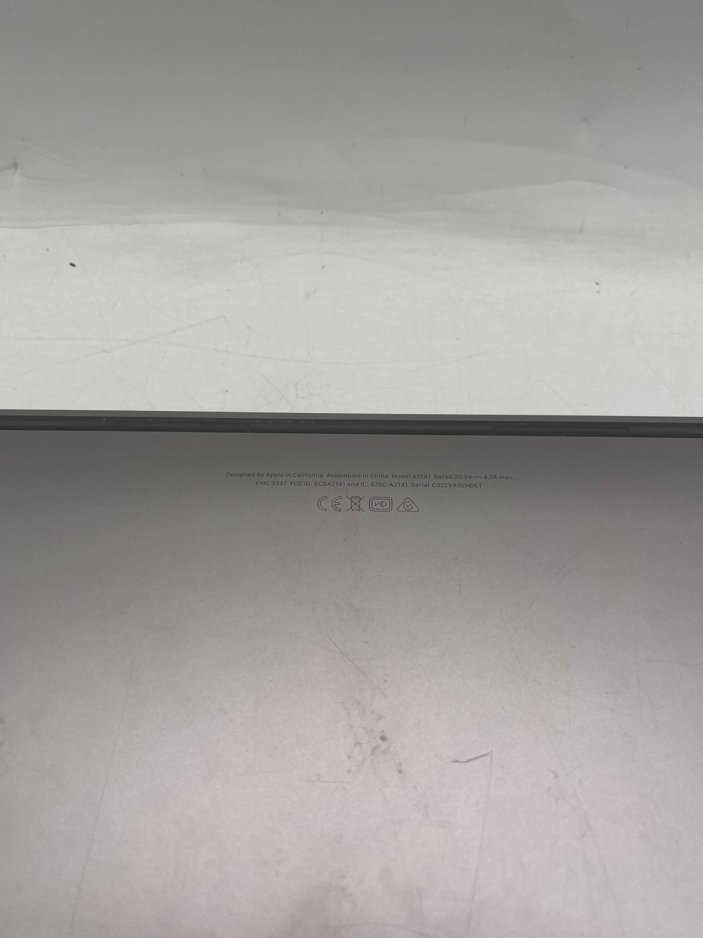 2019 Apple MacBook Pro 16" i9 32GB 1TB A2141 Radeon Pro 5500M BAD LCD