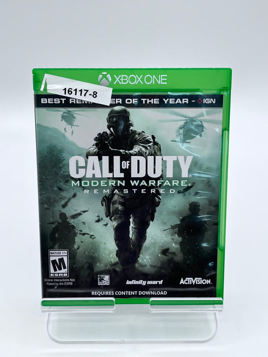Xbox One Call of Duty: Modern Warfare Remastered