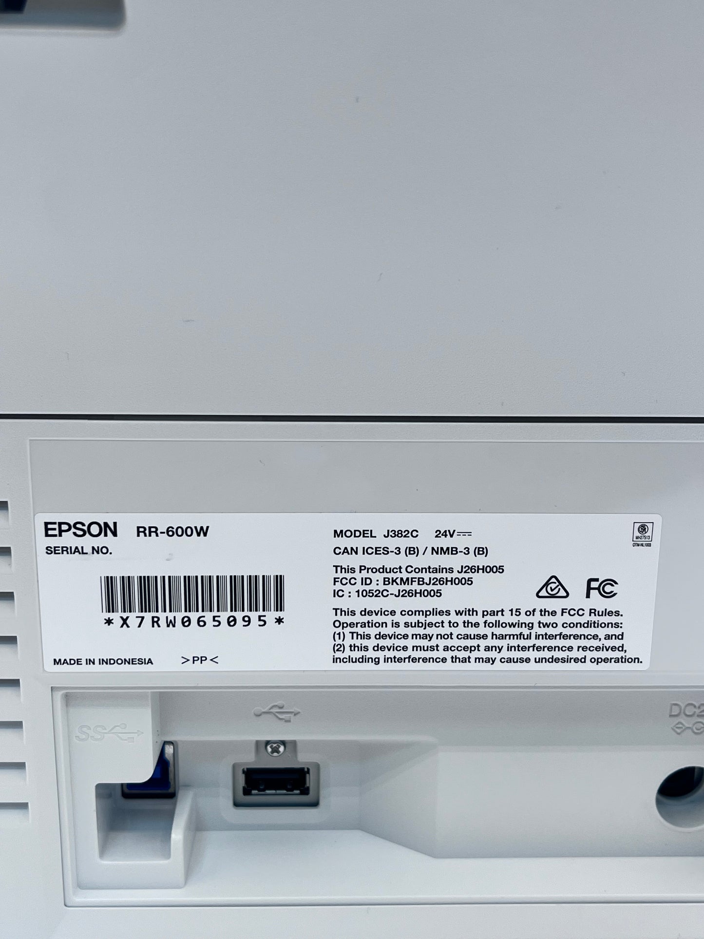 Epson RR-600W Printer - White