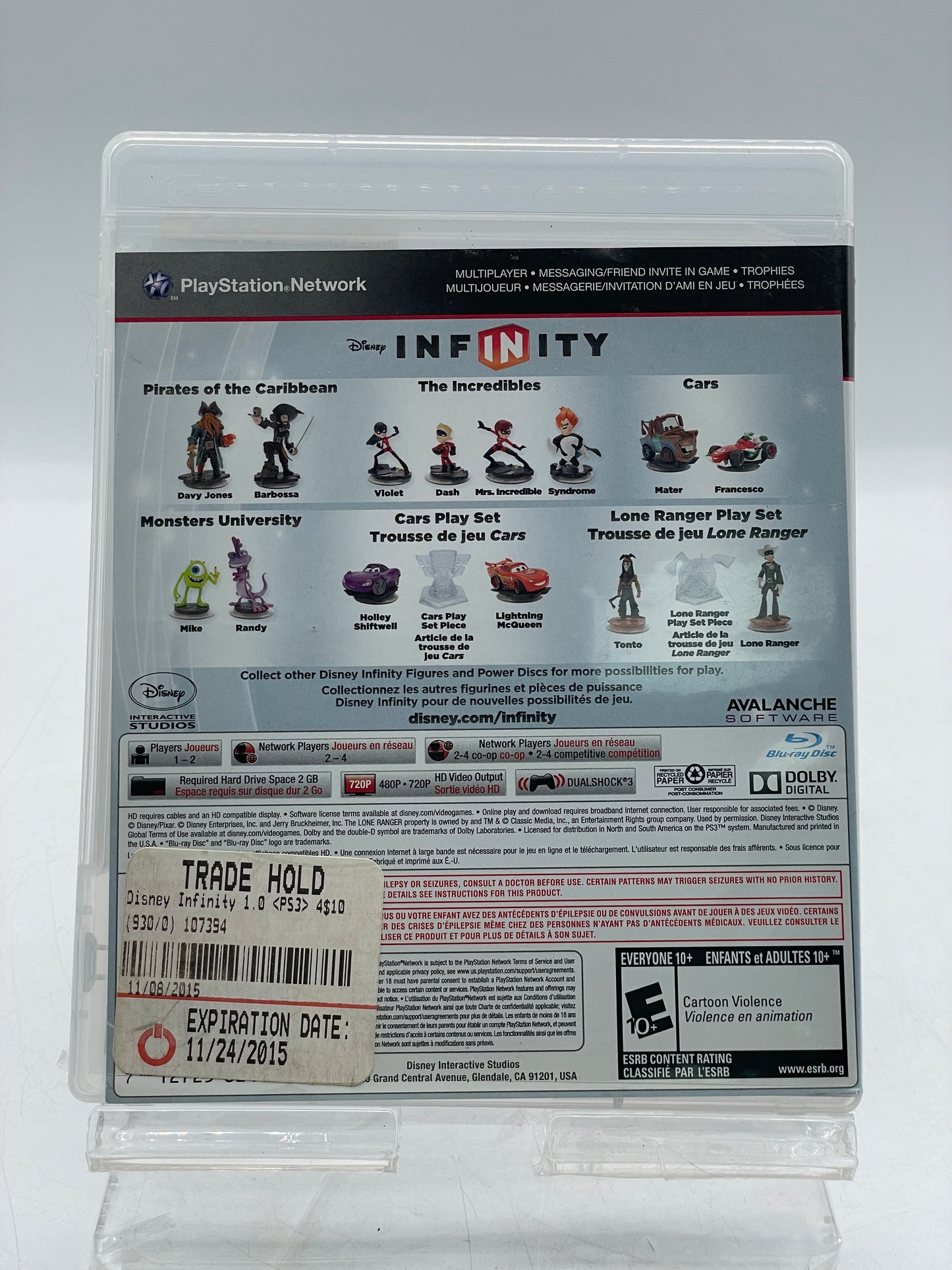 Disney Infinity 1.0 - Sony PlayStation 3 PS3 Video Game CIB